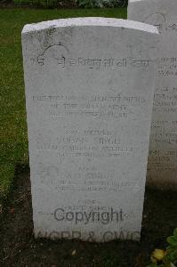 Lillers Communal Cemetery - Sant Singh, 